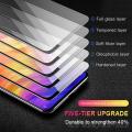 Samsung Galaxy A01 9D Glass Screen Protector High Quality Tempered Glass Full Screen Black. 
