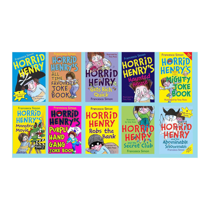Horrid Henry 10 books set