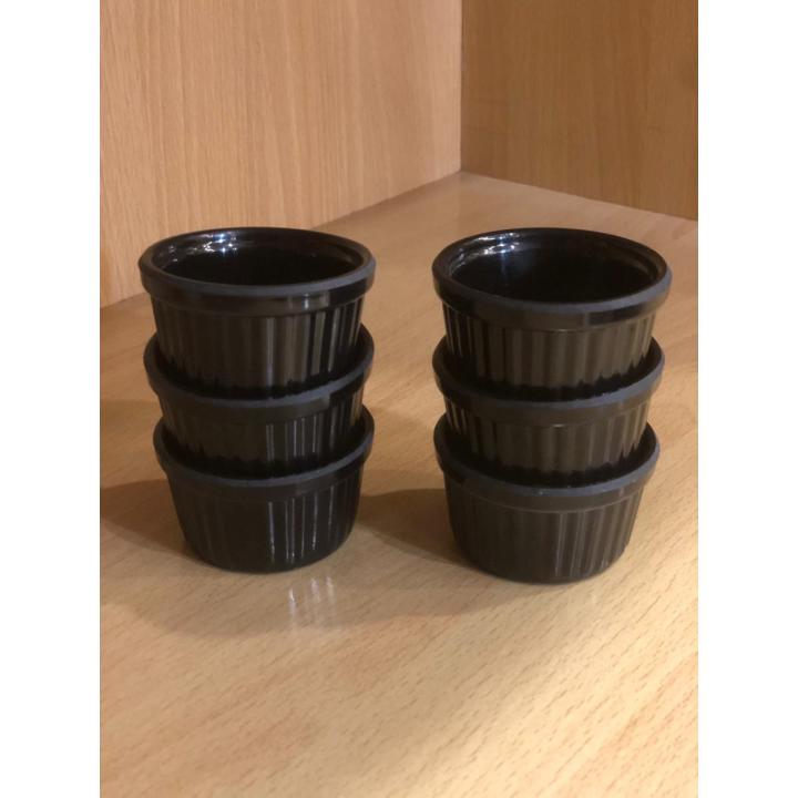 Melamine Bowl/Dip Sauce,Chutney,Pickle/Desert Katori 2.5 inch / Double Glazed Set of 6
