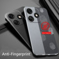 Biruiqu For Tecno Spark 10C Shockproof Anti Slip Soft TPU Sandstone Matte Back Case Cover. 