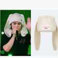 New Kpop Stray Kids HyunJin Hendery Same Beanies WAYV Leeknow Knitted Cat Ear Hat Fashion Cute Cap Casual Headgear. 