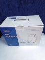 7 PCs Glass  Water Set  1-Jug + 6-Glass | Deli Glassware. 