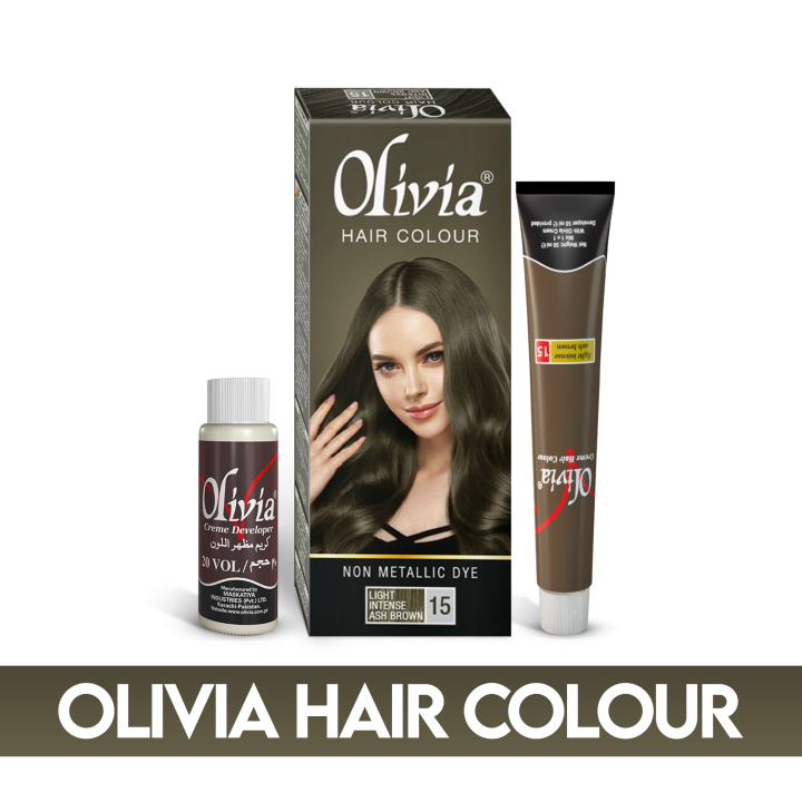 Olivia Hair Colour - Light Intense Ash Brown