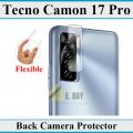 Tecno Camon 17 Pro Back Rear Camera Protector 9H Gorilla Flexible Protection For Tecno Camon 17 Pro. 