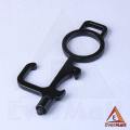 Touchscreen Stylus Multitool Keychain - No Touch Door Opener and Bottle Opener Hygiene Keyring. 