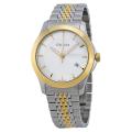 Gucci Wrist Watch For Unisex Quartz Stainless Steel Silver Dial 38mm Watch YA126409. 