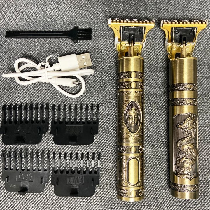 Original Vintage T9 Rechargeable Hair Trimmer Shaving Machine Professional Hair Clipper Shaver Electric Hair Removal Cutting Machine for men Beard Trimmer