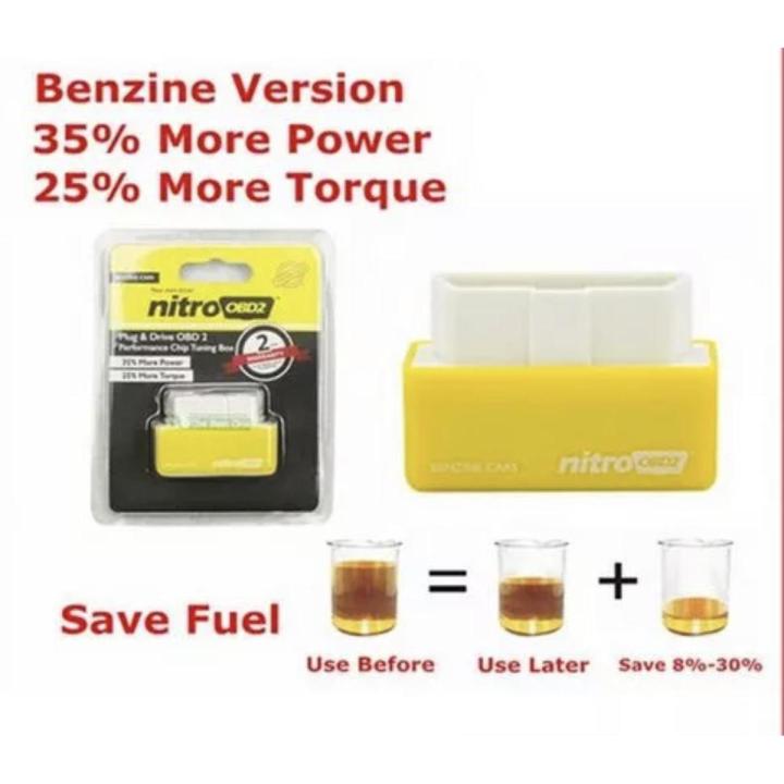 Super ECO Nitro OBD2 Gasoline Benzine Cars Chip Tuning Box