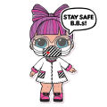 LOL Surprise Limited Edition 7 Layers Frontline Hero LUL Doll - Assorted Colors. 