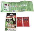 Monopoly Deal Card Game Multicolor Laminated Complete 108 Cards. 