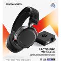 SteelSeries ARCTIS PRO WIRELESS Gaming Headset - Lossless High Fidelity Wireless + Bluetooth for PS5/PS4 and PC - Black | 61473. 