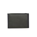 Mens Trifold Short Wallet With ID Window Simple Velcro Card Holder Bag Children's Canvas Small Pocket Coin Purse. 