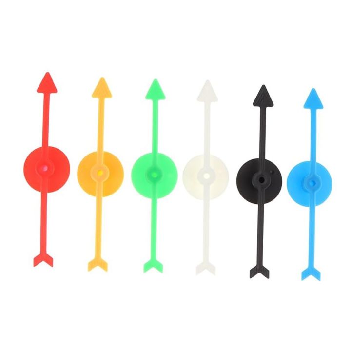 Creative with Suction Cup Arrow Game Spinners 6 Colors 100mm Board Game ...