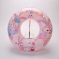 2022Qicaibei Thickened Children's Cartoon Swimming Ring Male and Female Baby Inflatable with Handle Ballet Rabbit Underarm Water Wing. 