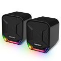 FANTECH SONAR GS202 RGB Gaming and Music Speakers. 