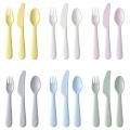 IKEA Kalas Cutlery Set 18 Piece Cutlert Set Mixed Colors Material Plastic. 