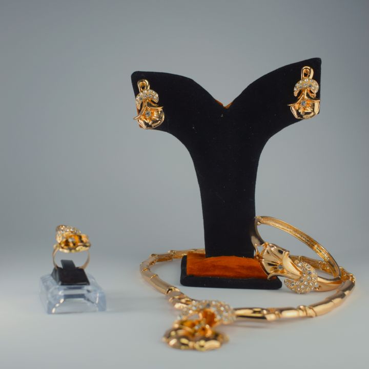jewelry full set with ring bracelet necklace and earring best for occasion
