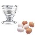 1PC Stainless Steel Spring Wire Tray Boiled Egg Cups Holder Stand Storage New Worldwide Store LB 092. 