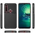 For Motorola One Vision Plus Thunderbolt Shockproof TPU Protective Soft Phone Case. 