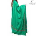4 Side Aari Work Embroidered Kashmiri Shawl For Women & Girls. 
