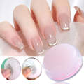 Diamond Nail Art Stamper, Jelly Silicone Stamp For French Nails RUKI Transparent Nail Art Stamping Tool. 