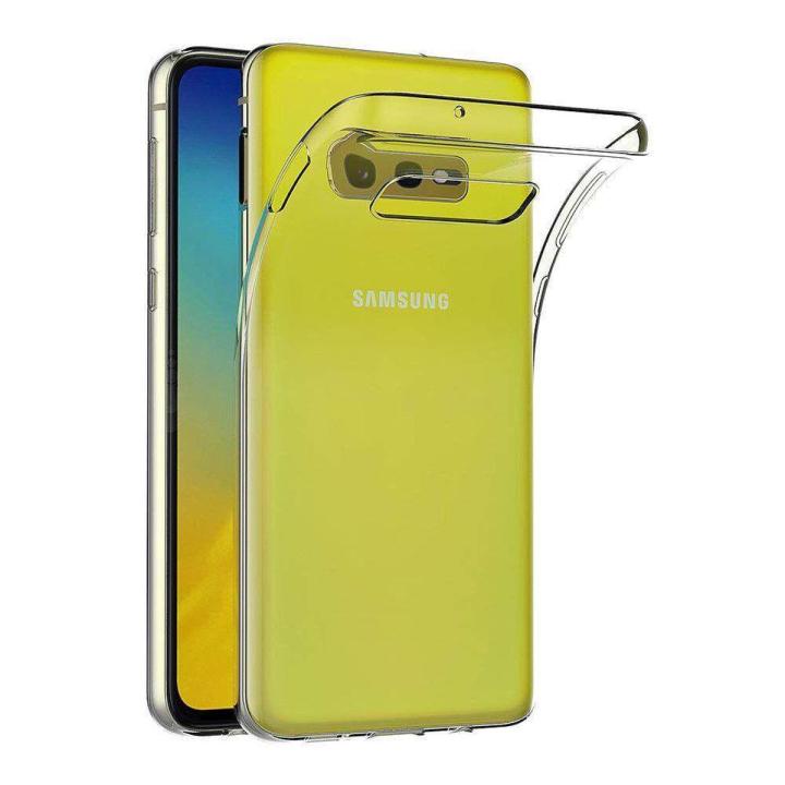 For Samsung Galaxy S10e Transparent Clear Soft TPU Case Cover