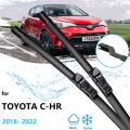 For Toyota C-HR C HR CHR IZOA AX10 AX50 2018 2019 2020 2021 2022 Wiper Blade Rubber Windshield Windscreen Window Car Accessories. 