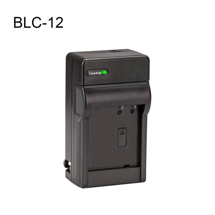 DMW-BLC12 Battery Charger for Panasonic Lumix DMC-GH2 DMC-G5 DMC-FZ200 + LCD Screen Protectors + Cleaning Cloth