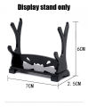 24cm Night Dracule Mihawk OP One Metal Blade Black Piece Model Anime Peripherals Toy for Boy Kid 1/6 Doll Equipment. 