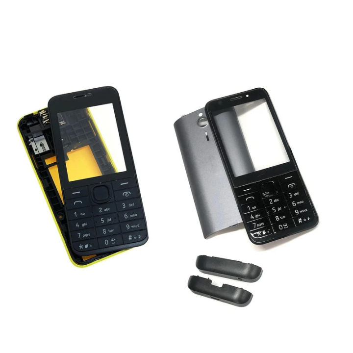 For%20Nokia%20208%20230%20Mobile%20Phone%20Housing%20Keypad%20Case%20Parts%20-%20Image%202