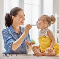 Baby & Toddler Spoon   All Natural Wooden Spoon Set w/Soft Curved Food Grade Silicone Head, Self-Feeding Utensils, BPA Free, Toddler & Child Tableware. 