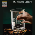 25ml/50ml/100ml/250ml/500ml/1000ml Glass Beaker - Iwakipyrex-Beaker low form griffin heat resistant glass vessel, lab grade glassware, graduated beaker 3.3 borosilicate for laboratory, baking and perfume making chemistry lab glass. 