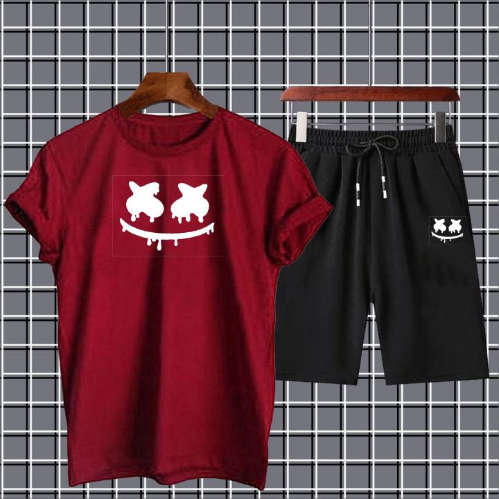 Marshmellow%20Printed%20Half%20Sleeves%20Gym%20wear%20Summer%20Tracksuit%20For%20Boys%20&%20Girls%20T-Shirt%20&%20Shorts%20Gym%20Sports%20Outdoor%20Gaming%20Tracksuit%20for%20Men_Boys_Girls_Women%20Party%20Wear%20-%20Image%207