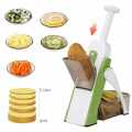 Spring Slicer Vegetable Cutter Multifunctional high quality Vegetable Fruits Cutter -Vegetable Cutter and Slicer -Vegetable Slicer Cutter 5 in 1 Vegetable Peeler Cucumber Carrot Potato Slicer Peeler Grater. 