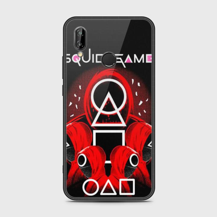 Huawei P20 Lite Cover - SkinLee HQ Infinity Glass Case (Soft) - Out Of Context Squid Game - SKINLEE-697-1-818-147