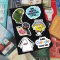 25pcs FUNNY MEMES stickers pack based on relatable content instagram and internet jokes bibble and humor cute cool aesthetic high durability. 