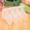 Omega 4PCS Multi-Color Ice Cream Lolly Plastic Mold - Create Fun and Delicious Homemade Treats. 