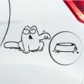 Angry simon's cat Sticker  - For Car. 