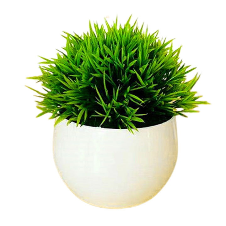 Plant Pot No Fading Lifelike Plastic Office Desk  Plant Pot for Home