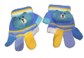 Woolen Baby Gloves for Toddlers (Half Cut Thumb & Index Finger) - 1 Pair. 