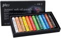 Mungyo Gallery Soft Oil Pastels 12 Colors Set. 