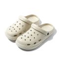 2023 Women's Slippers New Waterproof Summer Outdoor Beach Shoes Big Toe Holey Shoes For Women Men Croc Sandals Wrapped Slippers. 