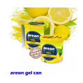 Areon Gel - Lemon - Gel Perfume - Car Air Freshener - Car Perfume - Yellow.. 