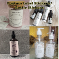 Customized All Product Label Stickers/Custom Bottle Label Stickers/design your own Product stickers/Label Sticker/Storage Organizer Bottles Jars Stickers/ All Products Packing material. 