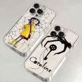 Anime Hot C-Coraline New Phone Case For OPPO Reno 12F 12 7 11 11F 10 2F 4 8T 8Z 7Z 6Z 5 F21 Pro Plus 4G 5G Clear Soft TPU Cover. 