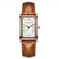 New net celebrity versatile set diamond square watch wholesale Simple fashion belt quartz male and female couple watches. 