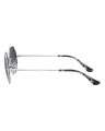 Ray-Ban Sunglasses Octagonal Metal Silver Frame Blue Gradient Polarized Lenses-RB1972-9149/78-54. 