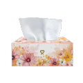 Gentle Floral Tissue Box 320s 4ply Perfume Tissue. 