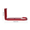 L-Shaped Metal Quick Release Plate Bracket Hand Grip for Canon EOS-R Mirrorless Camera. 