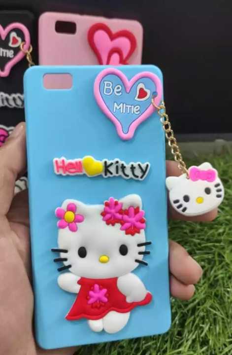 Huawei%20P8%20lite%20Girls%20back%20cover_Hello%20Kitty%20cover_Girls%20Fancy%20soft%20case_Key%20chain%20kitty%20cover_Huawei%20P8%20lite%20Back%20cover%20-%20Image%202